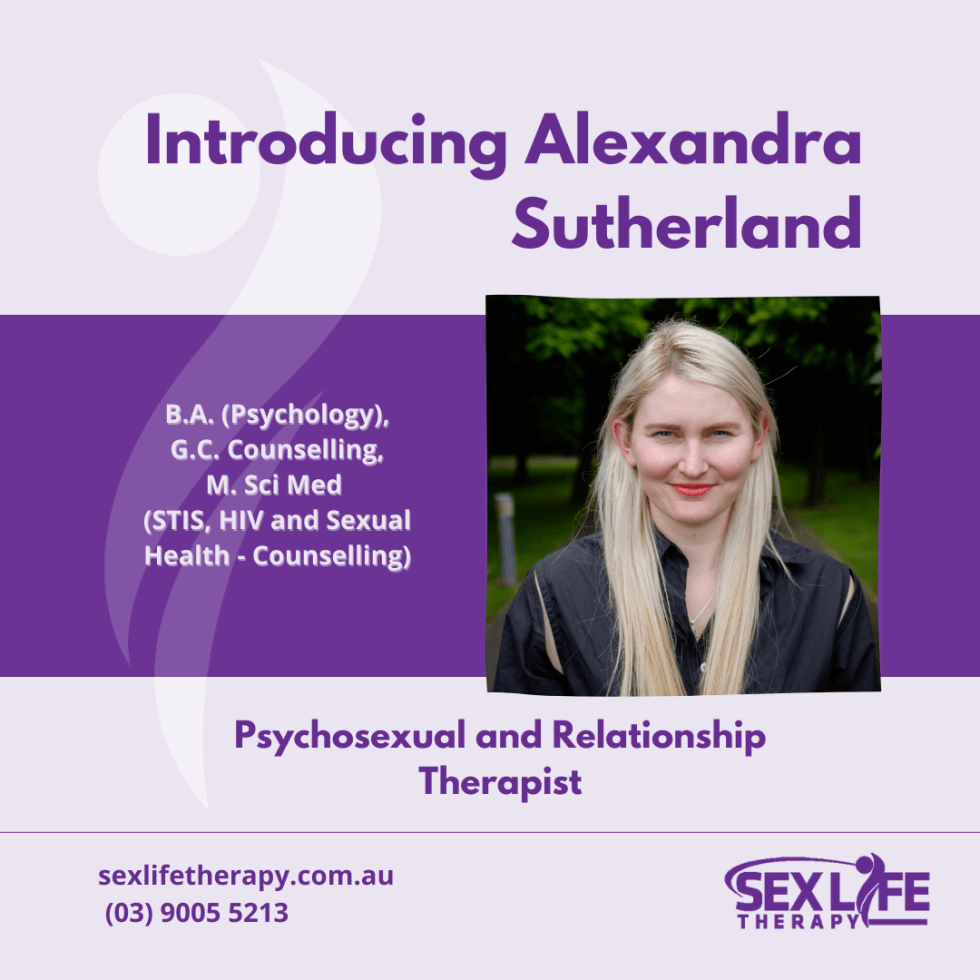 Sex Life Therapy Alexandra Sutherland Psychosexual Therapist